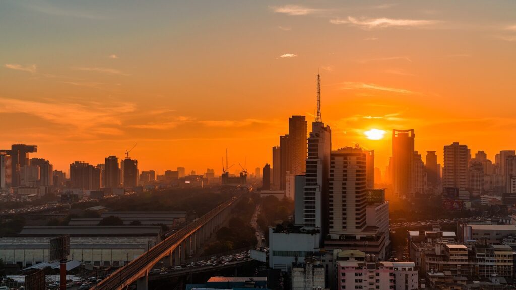 Street view of Bangkok Thailand Travel Itinerary 10 Days